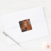 Klassieke Harmonie Vierkante Sticker (Envelop)