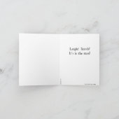 Klassieke Harold Grey/Annie-kerstkaart Feestdagen Kaart (Binnen)