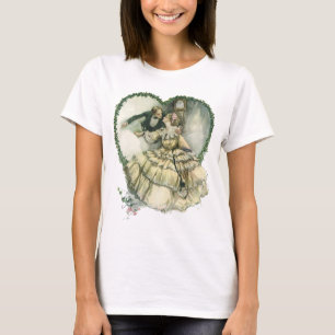 Klassieke Harrison Fisher, Kerstbruid en -bruidego T-shirt