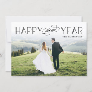 Klassieke Header Bewerkbare Kleur Gelukkig Nieuwja Feestdagenkaart