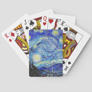 Klassieke Hemel Nacht Sterrennacht Pokerkaarten