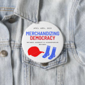 Klassieke herdenkingsknop ronde button 4,0 cm (In situ)