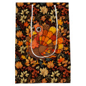 Klassieke herfst medium cadeauzakje (Achterkant)