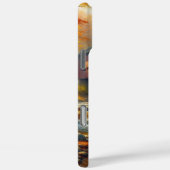 klassieke, herfst overdekte brug Case-Mate iPhone case (Achterkant / Rechts)