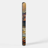 Klassieke, herfst overdekte brug iPhone hoesje (Rechterkant)