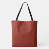 Klassieke, herfst overdekte brug tote bag (Achterkant)