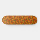 Klassieke herfstbladeren gemêleerd persoonlijk skateboard (Horizontaal)