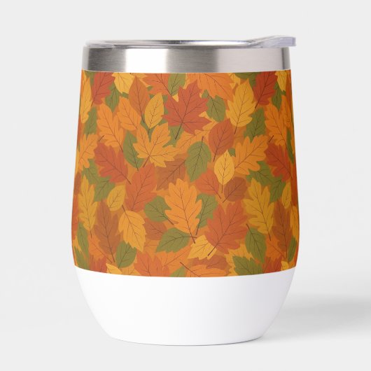 Klassieke herfstbladeren gemustert (Links)