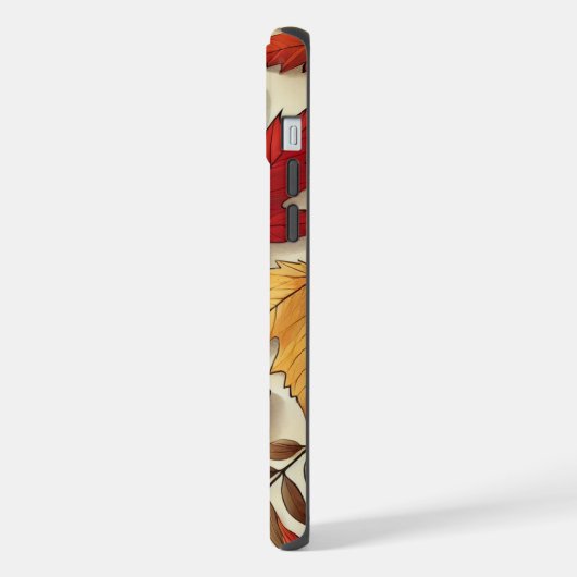 klassieke herfstbladeren iPhone hoesje (Linkerkant)
