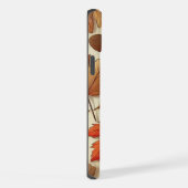 klassieke herfstbladeren iPhone hoesje (Rechterkant)