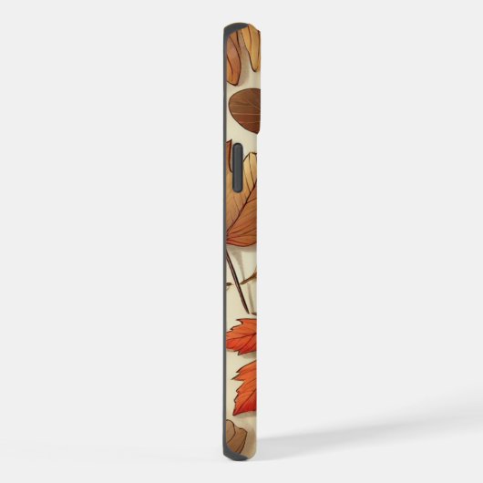 klassieke herfstbladeren iPhone hoesje (Rechterkant)
