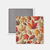 klassieke herfstbladeren magneet (Voorkant / Achterkant)