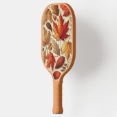 klassieke herfstbladeren pickleball paddle (Links)