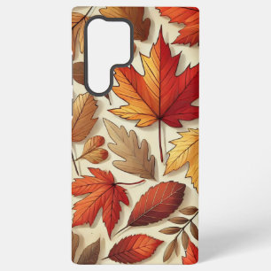klassieke herfstbladeren samsung galaxy hoesje