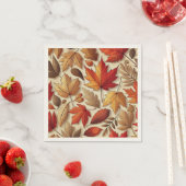 klassieke herfstbladeren servet (Insitu)