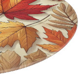 klassieke herfstbladeren snijplank (Hoek)