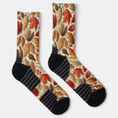 klassieke herfstbladeren sokken (Rechts)