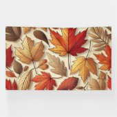 klassieke herfstbladeren spandoek (Horizontaal)