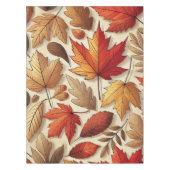 klassieke herfstbladeren tafelkleed (Voorkant)