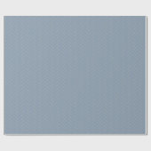 Klassieke herringbone-usty Blue Pattern Cadeaupapier (Vlak)