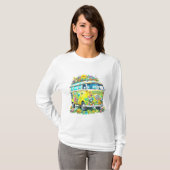 Klassieke Hippie Tour Bus T-shirt (Voorkant volledig)