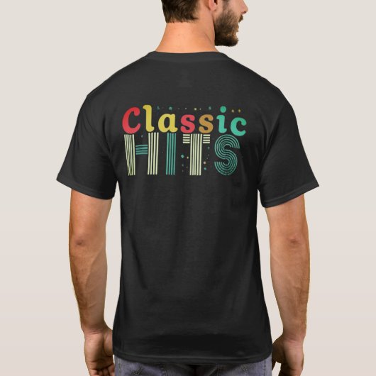 "Klassieke hits" T-shirt (Achterkant)