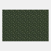 Klassieke Holly Kerstslinger met bessen Inpakpapier Vel (Voorkant 3)