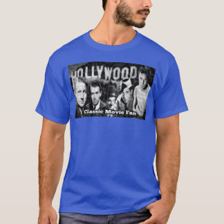 Klassieke Hollywood-filmfan grappig T-shirt