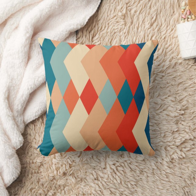 Klassieke home decor, retro geïnspireerd ontwerp kussen (Deken)