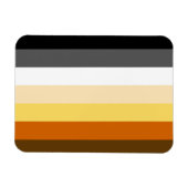 Klassieke homepage Beren Pride Flag Magneet (Horizontaal)