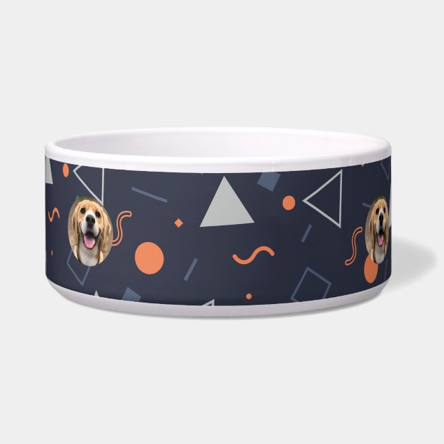 Klassieke hond-moeder aangepaste huisdier accessoi voerbakje (Links)