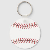 Klassieke honkbal sleutelhanger cadeau (Achterkant)