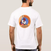 Klassieke Honkbalcompetitie T-shirt (Achterkant)