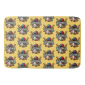 Klassieke honkbalessentials / Stijlvolle retro leg Badmat (Voorkant)