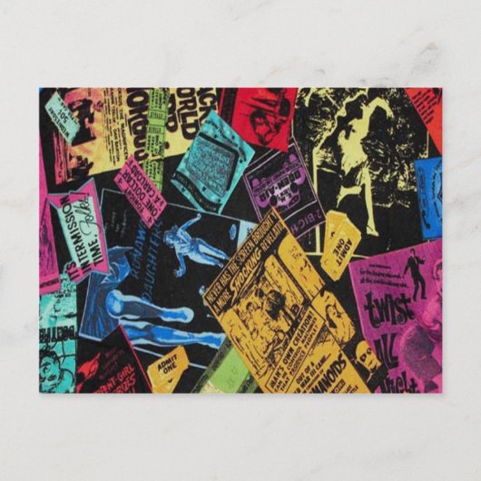 Klassieke horror briefkaart (Voorkant)