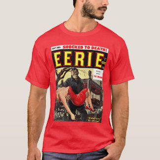 Klassieke Horror Strip Horror Monster Stijl Slashe T-shirt