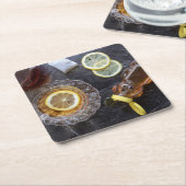 Klassieke hot Toddy Kartonnen Onderzetters (Schuin)