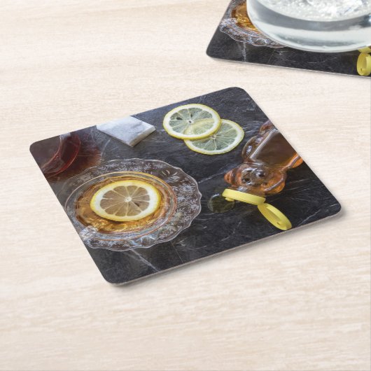 Klassieke hot Toddy Kartonnen Onderzetters (Schuin)