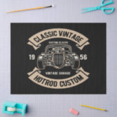 Klassieke  HotRod, aangepast Tissuepapier (Craft)