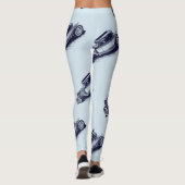 Klassieke hotroodLeggings Leggings (Achterkant)