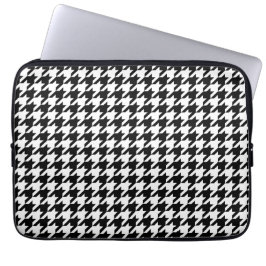 Klassieke Houndstooth Neopreen Laptop Sleeve