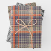 Klassieke Houndstooth Play-papierset voor vulling Inpakpapier Vel (In situ)