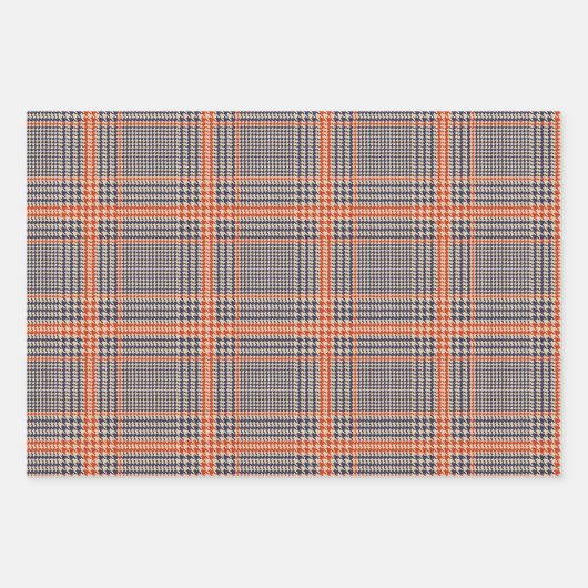 Klassieke Houndstooth Play-papierset voor vulling Inpakpapier Vel (Voorkant)