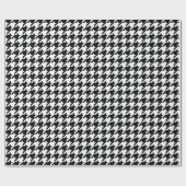 Klassieke houndstooth-vormgeving Dogstooth check-d Cadeaupapier (Vlak)