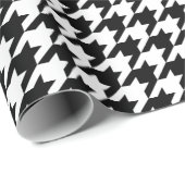 Klassieke houndstooth-vormgeving Dogstooth check-d Cadeaupapier (Rol Hoek)