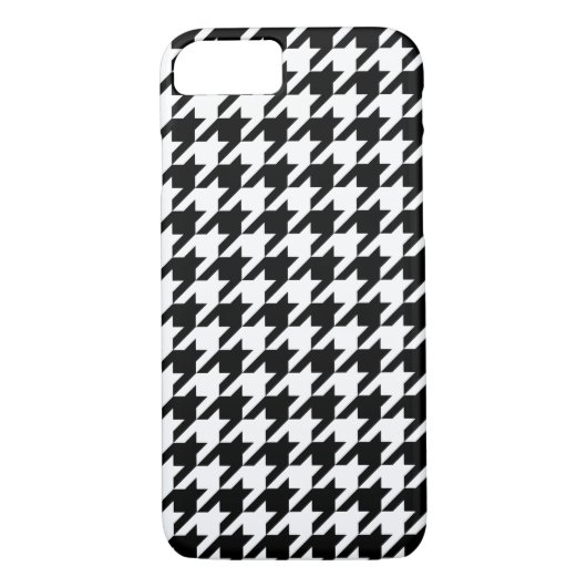 Klassieke houndstooth-vormgeving Dogstooth check-d Case-Mate iPhone Case (Achterkant)