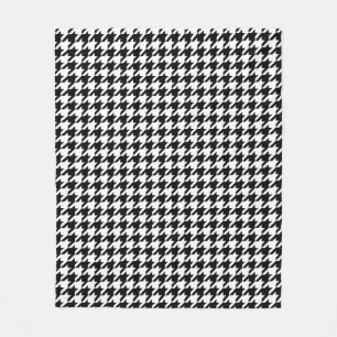 Klassieke houndstooth-vormgeving Dogstooth check-d Fleece Deken