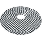 Klassieke houndstooth-vormgeving Dogstooth check-d Kerstboom Rok (Gekanteld)
