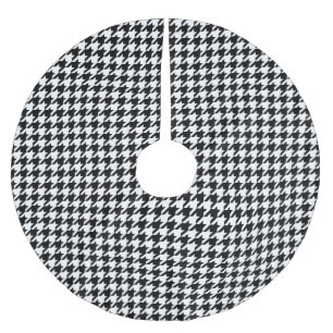 Klassieke houndstooth-vormgeving Dogstooth check-d Kerstboom Rok