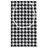 Klassieke houndstooth-vormgeving Dogstooth check-d Klein Cadeauzakje (Achterkant)